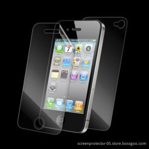 Screen Protector for Apple's iPhone 4, Anti-scratch, -grease and Dust-resistant